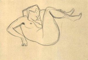 Desnudo de niña en cuclillas con muslos doblados